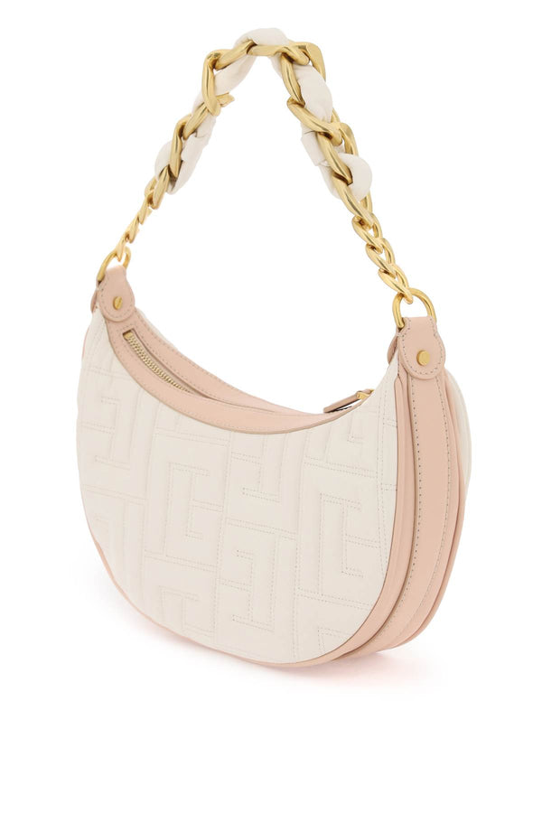 Balmain 1945 Soft Quilted Leather Hobo Bag - Women