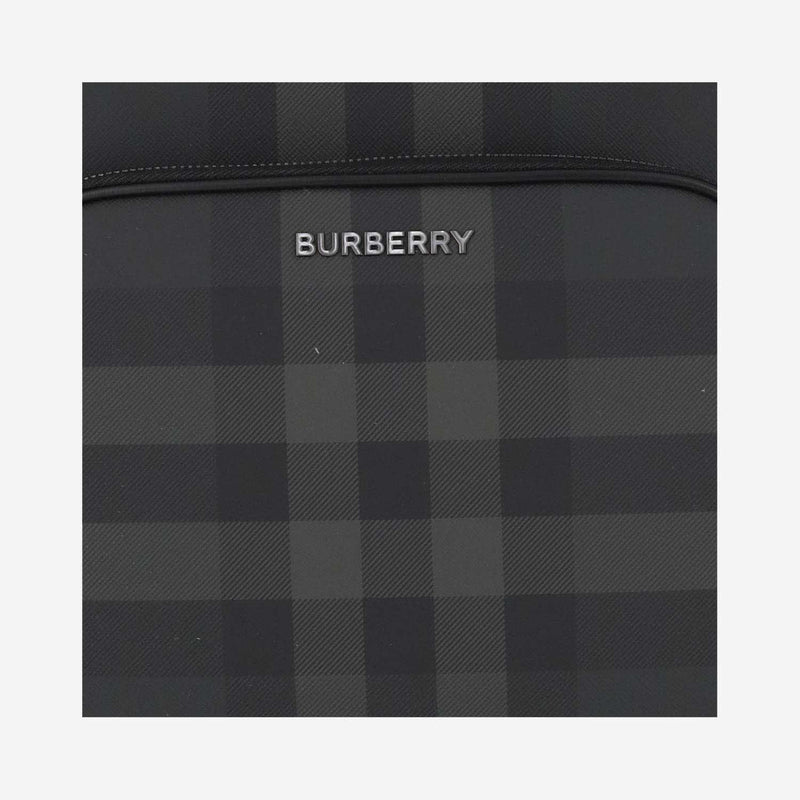 Burberry Rocco Backpack With Check Pattern - Men