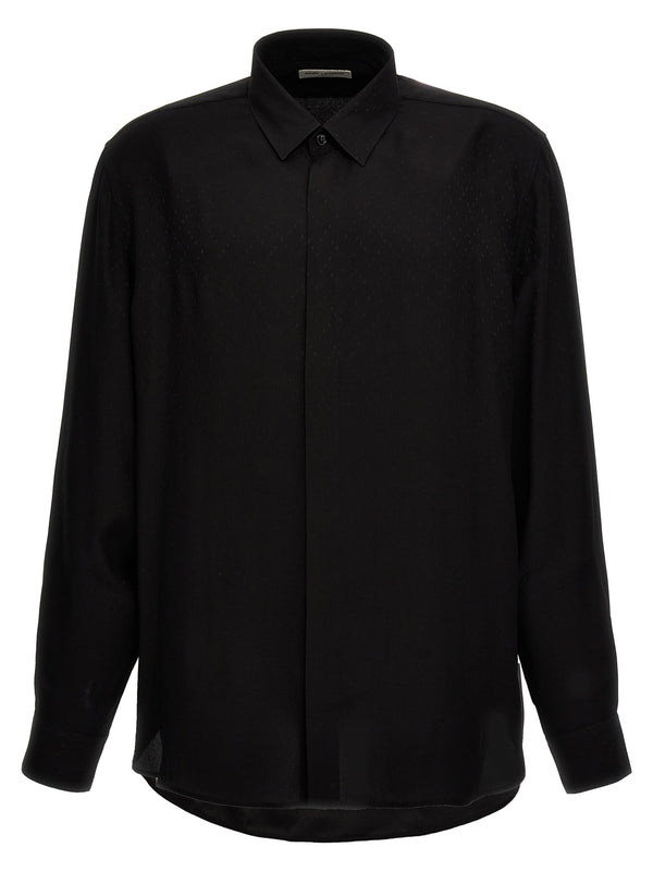 Saint Laurent Plumetis Shirt - Men