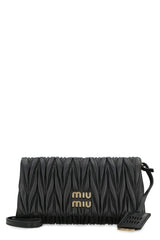 Miu Miu Leather Shoulder Bag - Men - Piano Luigi