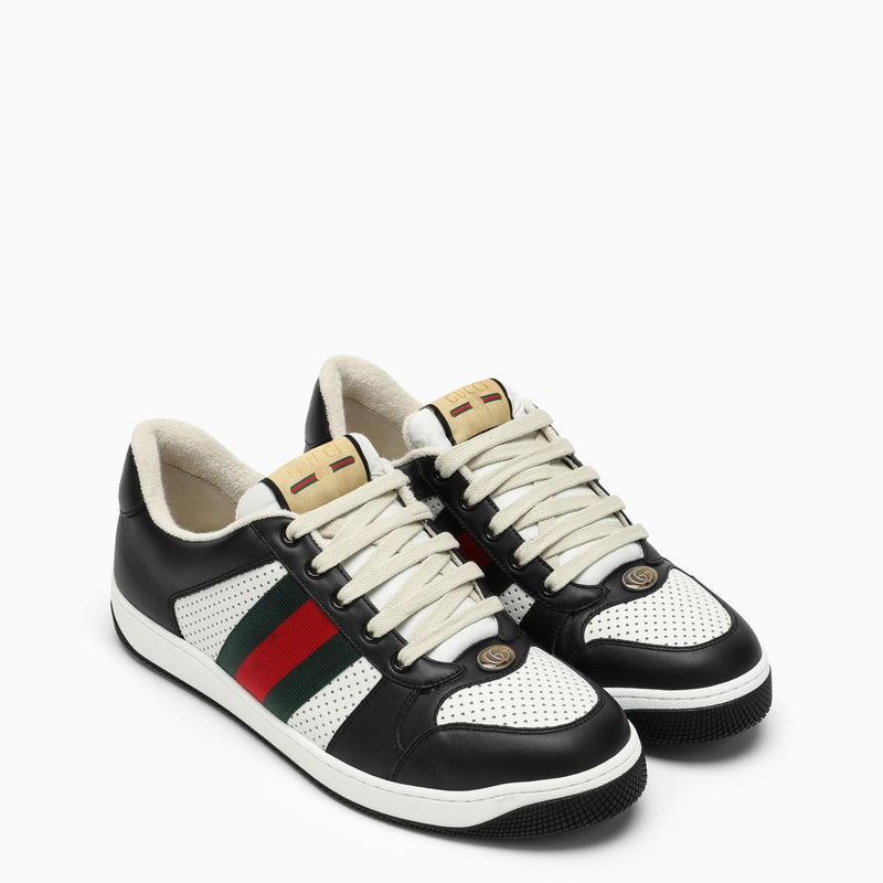 Gucci Screener Black\/white Trainer - Men