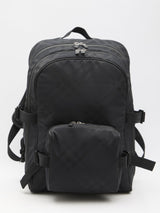 Burberry Jacquard Check Backpack - Men