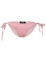 Versace barocco Pink Polyester Blend Bikini Bottoms - Women