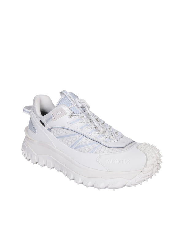 Moncler Trailgrip Gtx Low White Sneakers - Men