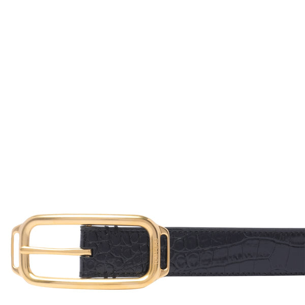 Tom Ford Stadium Buckle Belt - Men