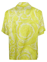 Versace Barocco Print Formal Shirt - Men