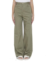 Loewe Logo Patch High-waisted Trousers - Women