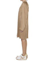 Loewe Long-sleeved Chained Dress - Women - Piano Luigi