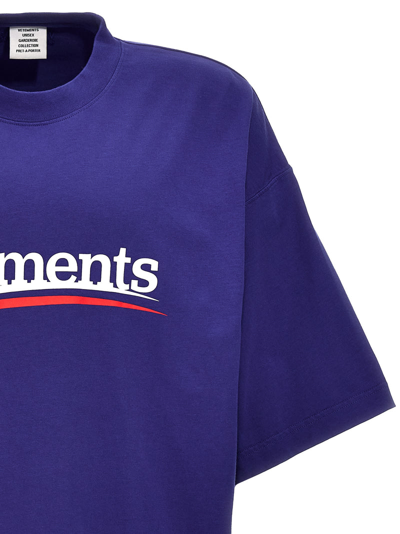 VETEMENTS campaign Logo T-shirt - Women
