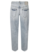 Dsquared2 Distressed Straight Jeans - Men