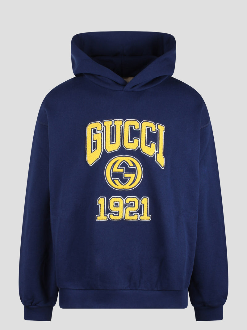 Gucci Cotton Jersey Hooded Sweatshirt - Men