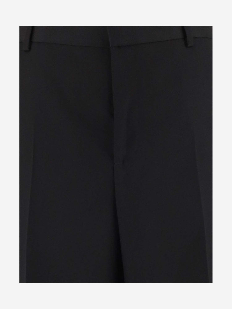 Versace Wool Twill Pants - Men