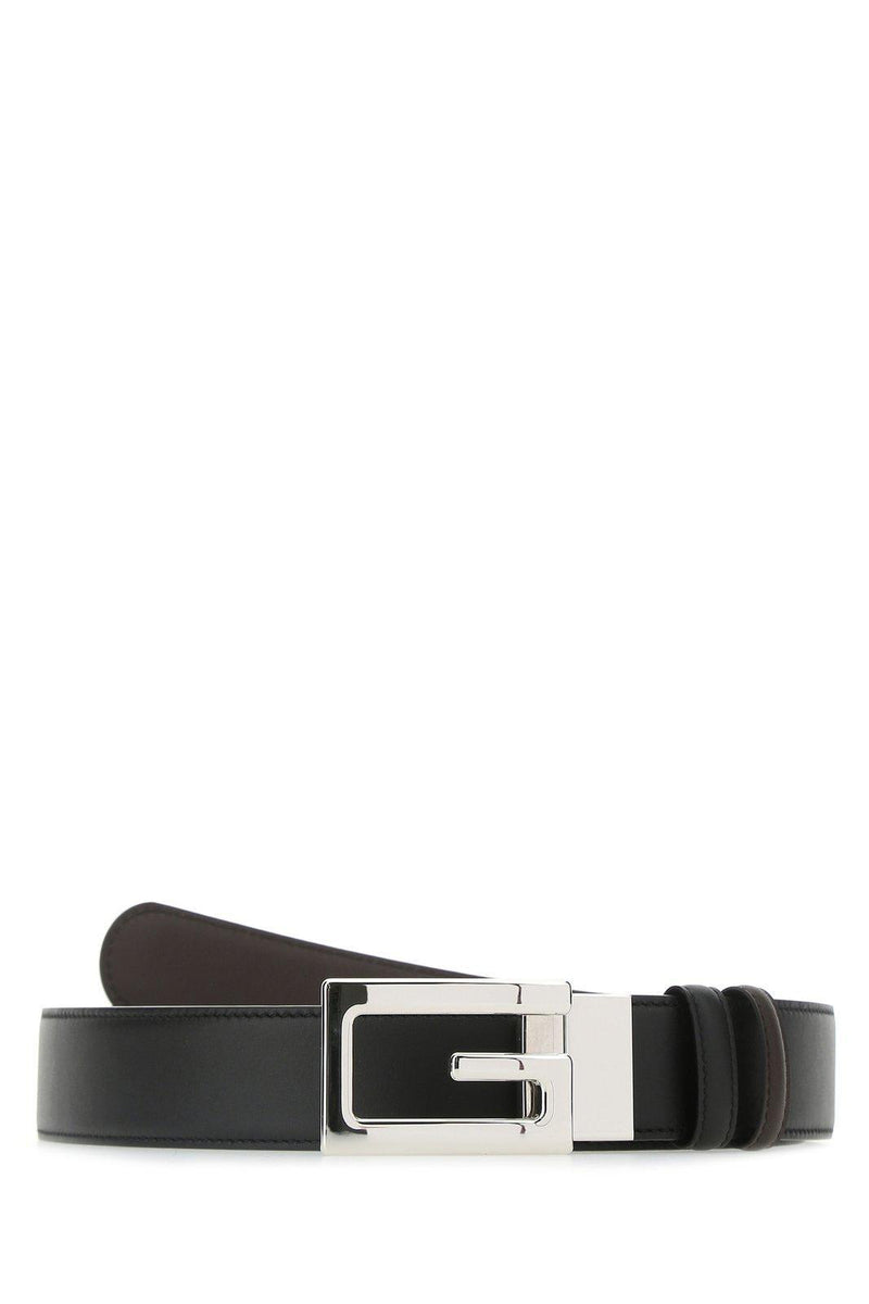 Gucci Reversible Square G Buckle Belt - Men - Piano Luigi