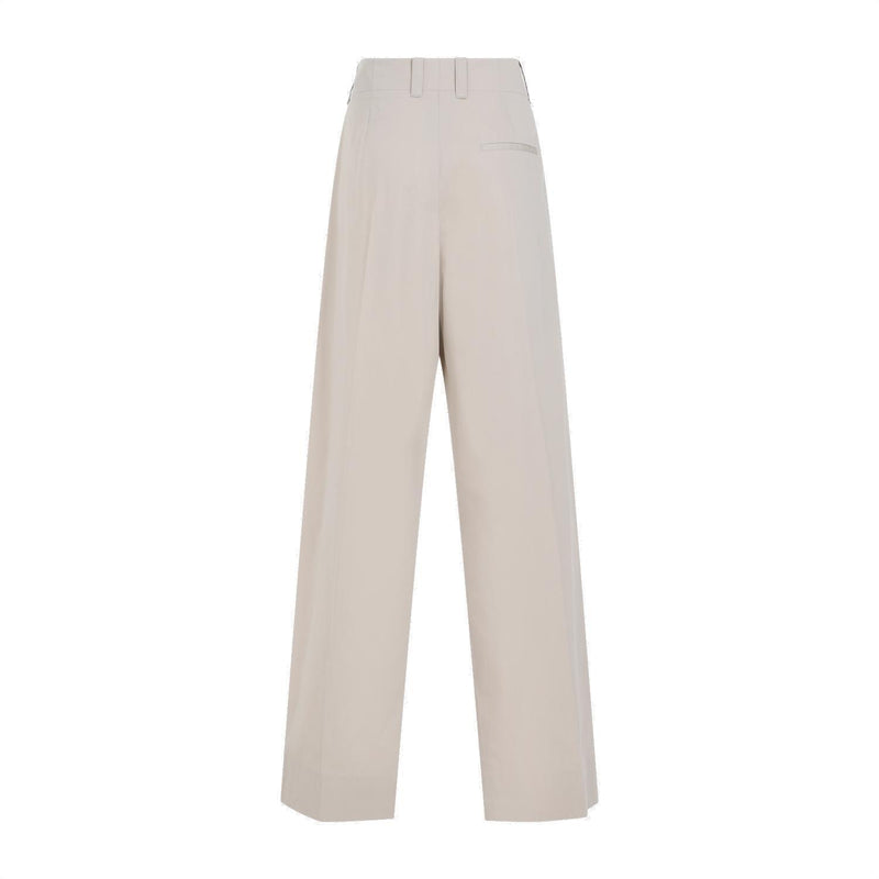 Bottega Veneta Pleated Detail Tailored Trousers - Women