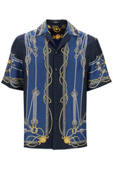 Versace Nautical Bowling Shirt - Men