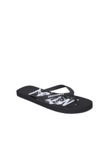 Dsquared2 Icon Splash Black Flip Flops - Men