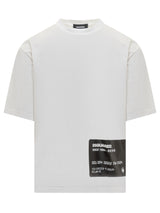 Dsquared2 T-shirt With Printed Logo Pattern - Men