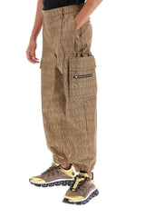 versace All Over Cargo Trousers - Men