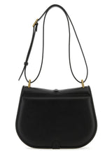 Fendi Black Leather Cmon Medium Shoulder Bag - Women