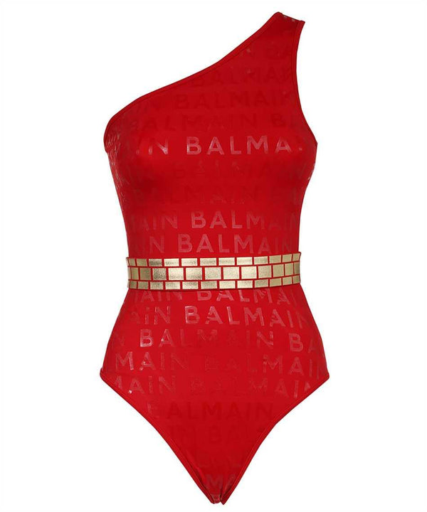 Balmain Printed One-piece Swimsuit - Women