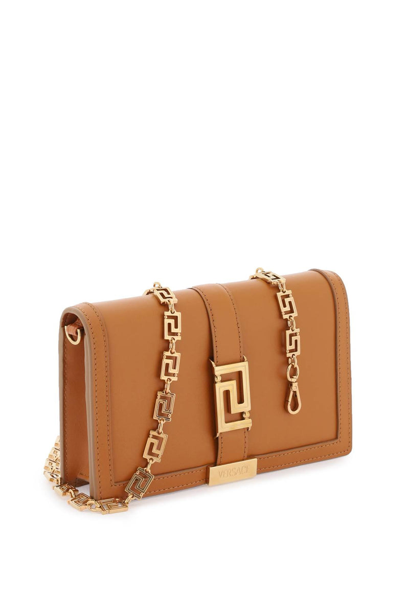 Versace Wallet On Chain Calf Leather - Women