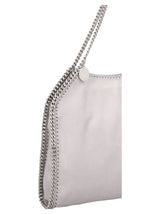 Stella McCartney Falabella Small Tote Bag In Ice Grey - Women