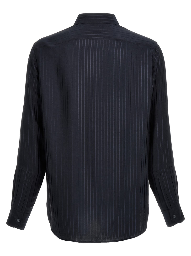 Saint Laurent Crepe De Chine Shirt - Men