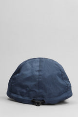 Stone Island Hats In Blue Polyamide - Men