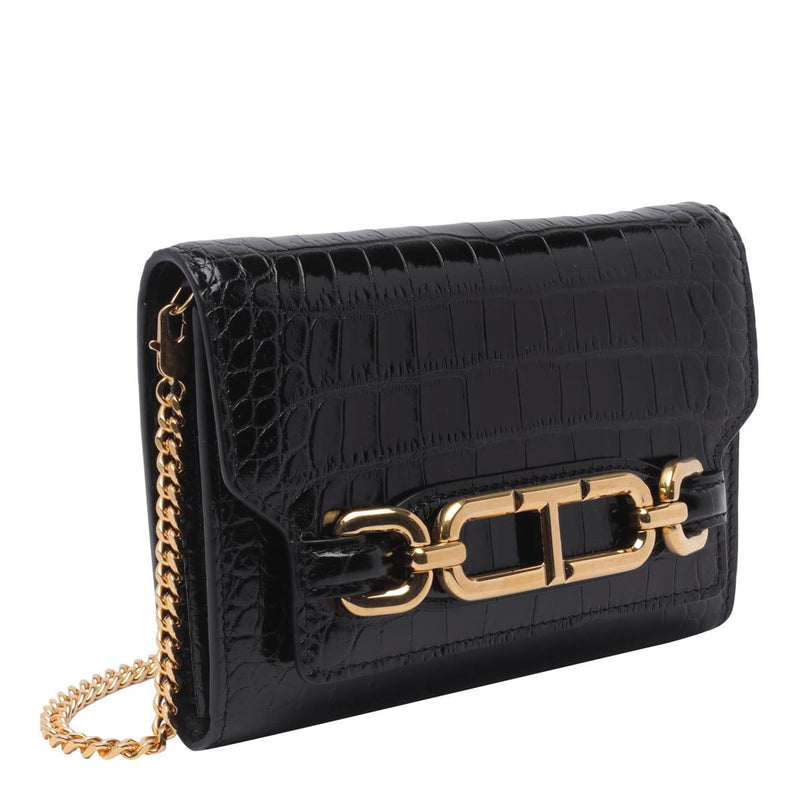 Tom Ford Shiny Crocodile Crossbody Bag - Women - Piano Luigi