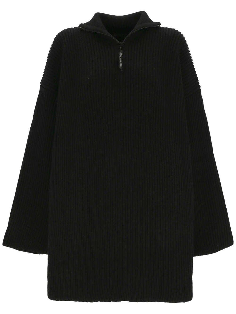 Balenciaga Half-zip High Neck Poncho - Women