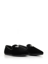 Prada Velvet Slip-on With Logo - Men