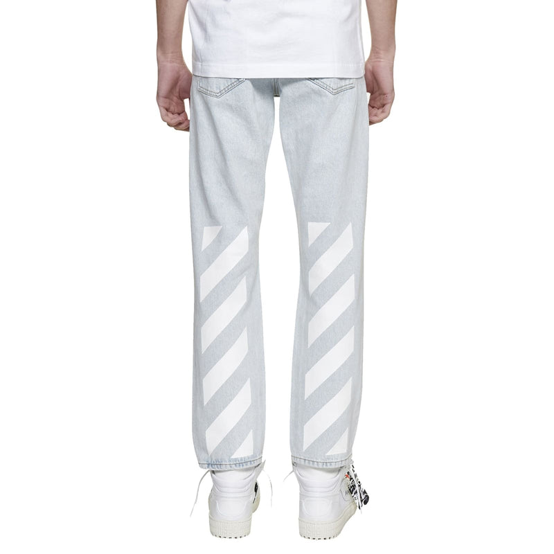 Off-White Slim Fit Diag Jeans - Men