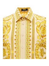 Versace Silk Barocco Champagne Print Ml - Men