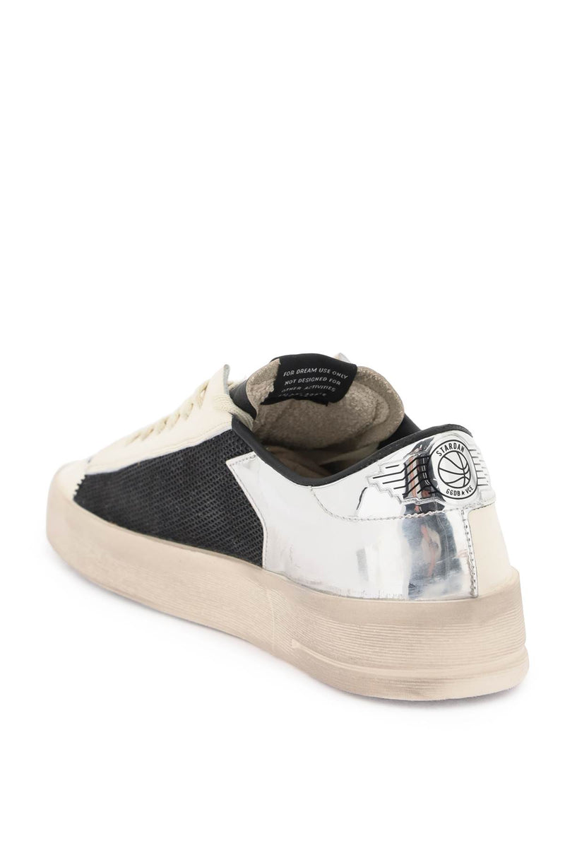 Golden Goose Mesh And Leather Stardan Sneakers - Men