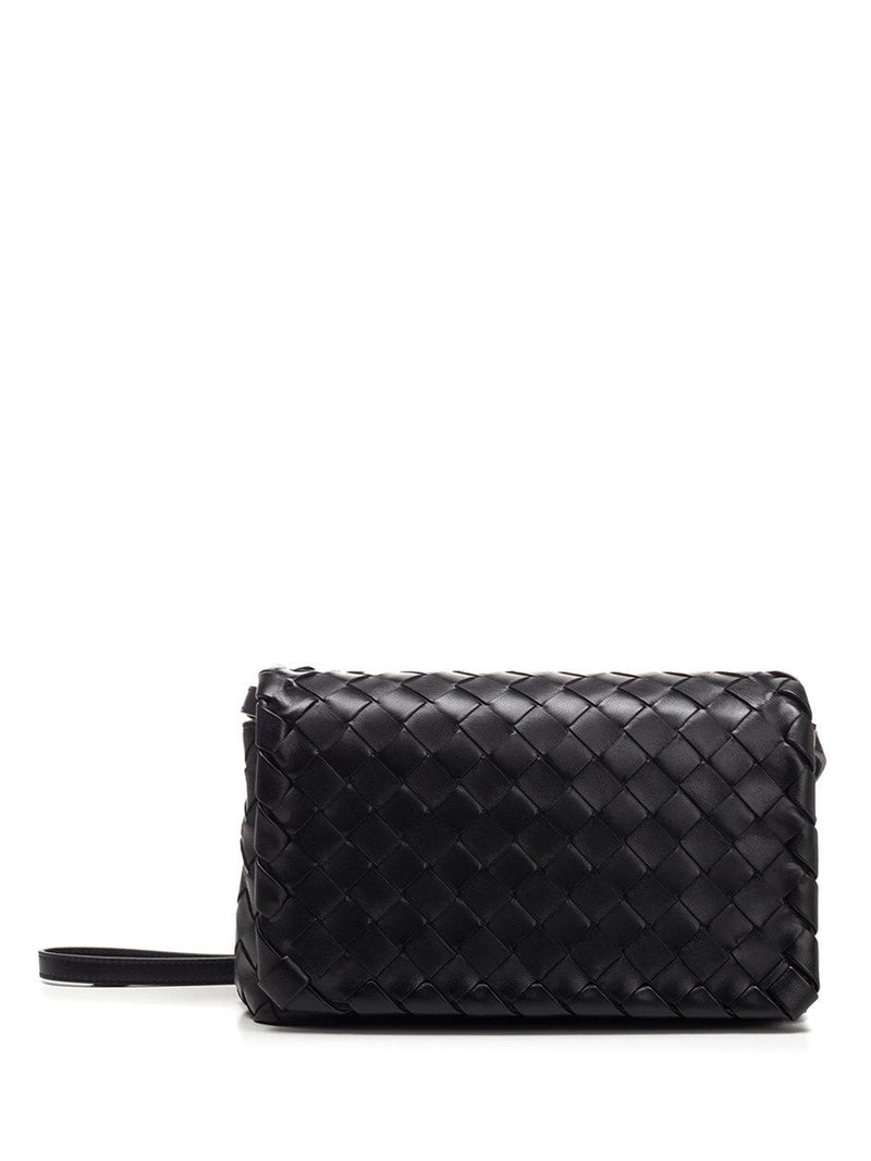 Bottega Veneta Small Woven Messenger Bag - Women