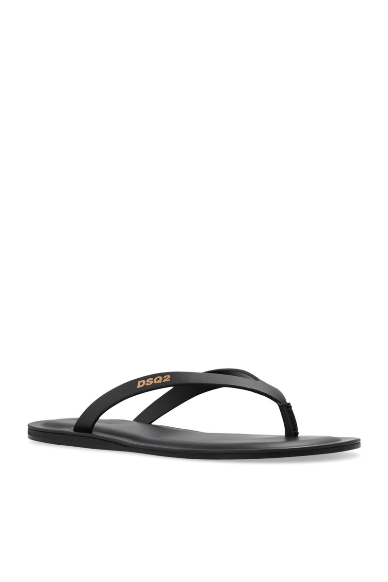 Dsquared2 Leather Flip-flops - Men