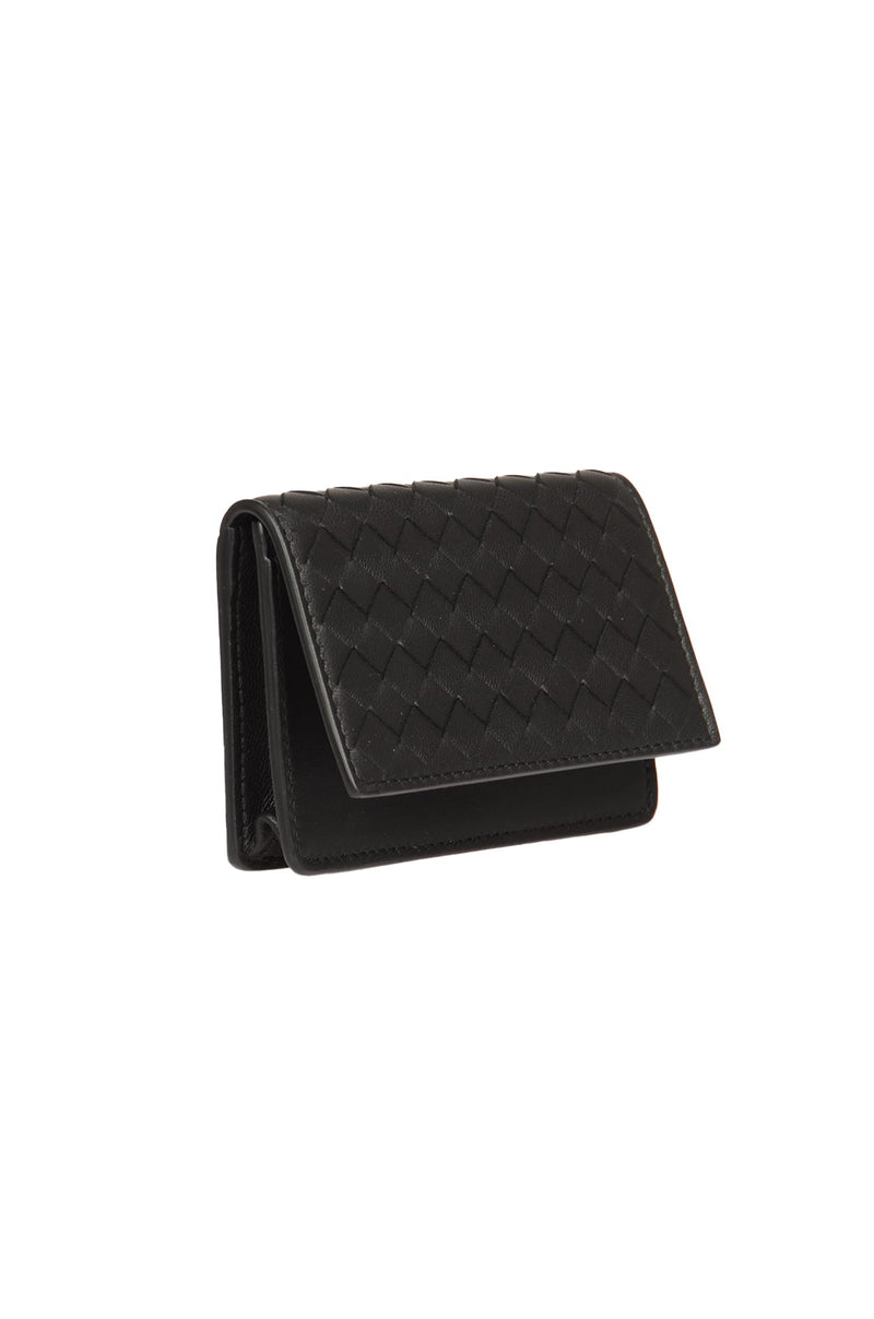 Bottega Veneta Weave Flap Wallet - Women