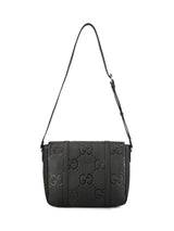 Gucci Medium Jumbo Gg Foldover Top Messenger Bag - Women