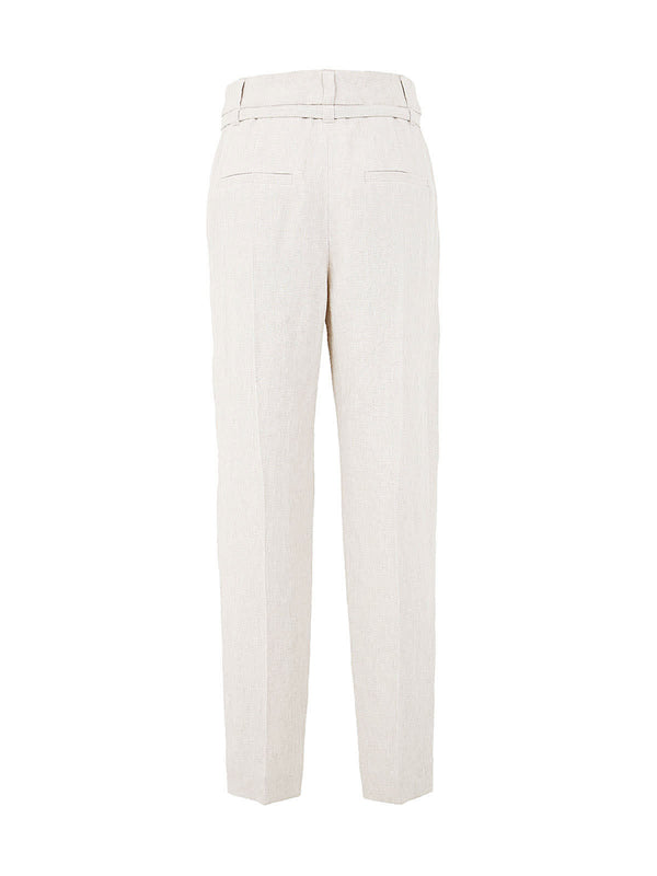 Brunello Cucinelli Cropped Tapered Trousers - Women