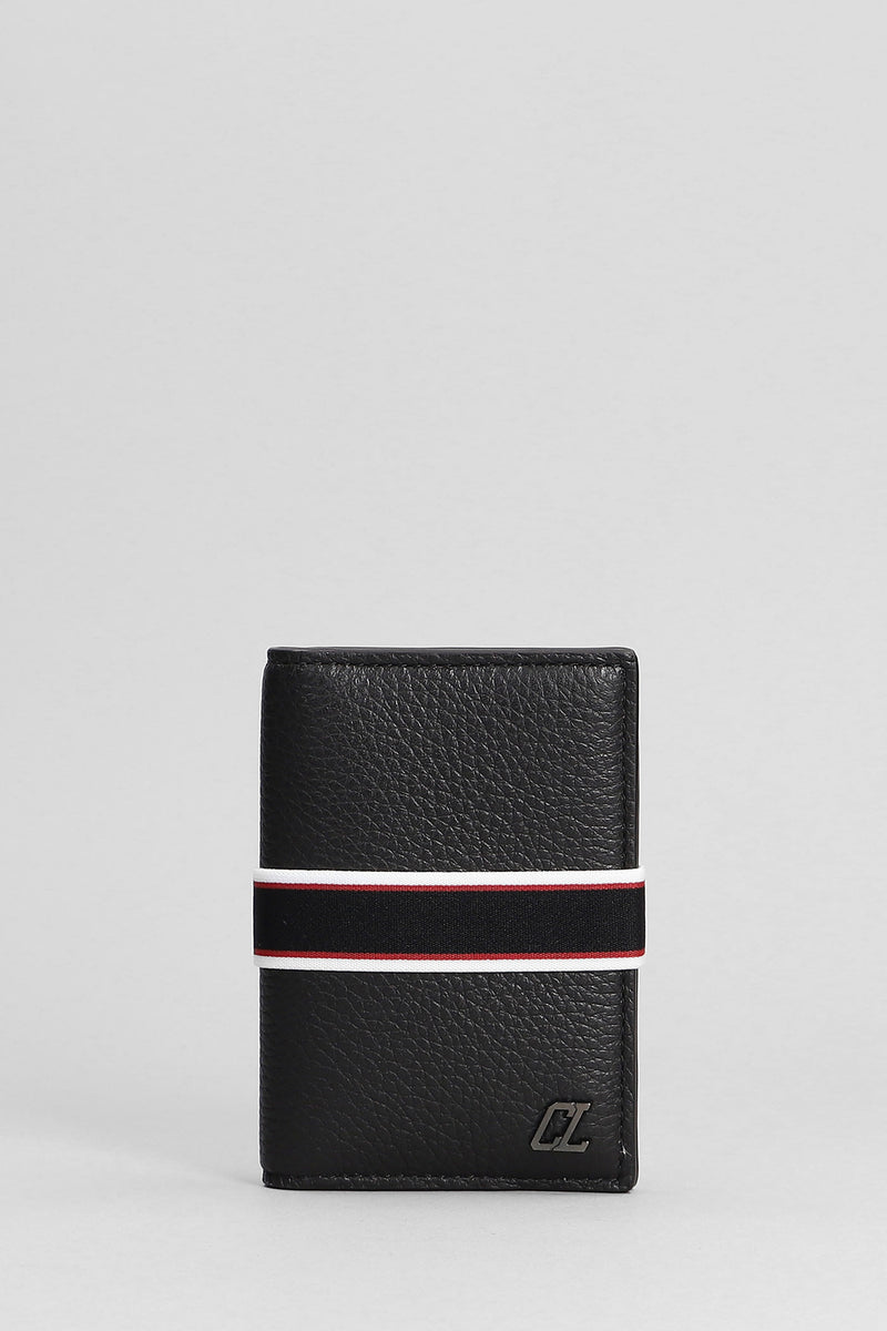 Christian Louboutin Fav Wallet In Black Leather - Men