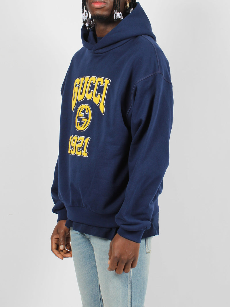 Gucci Cotton Jersey Hooded Sweatshirt - Men