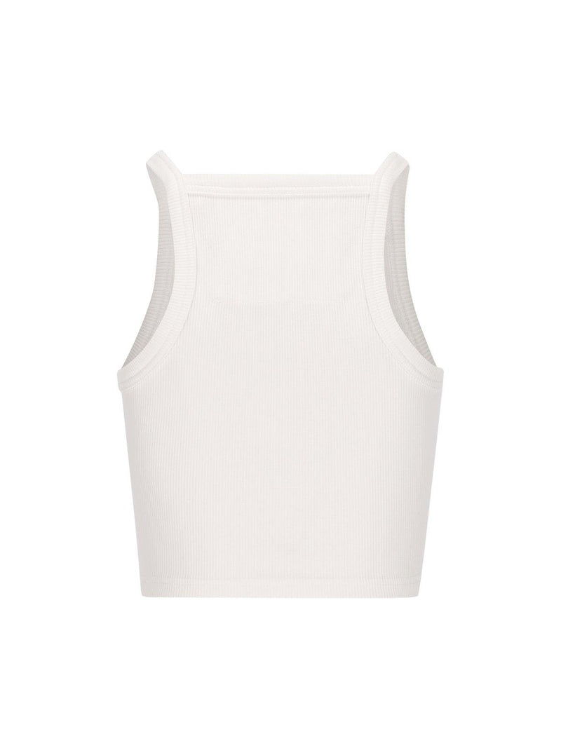 Givenchy 4g Plaque Cropped Tank Top - Women