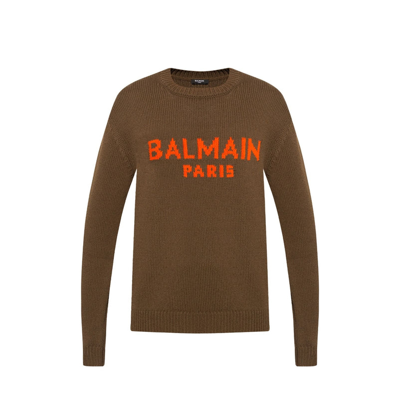 Balmain Wool Logo Sweater - Men