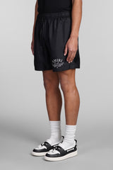 AMIRI Shorts In Black Silk - Men