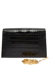 Tom Ford Shiny Stamped Croc Disco Bag - Women - Piano Luigi