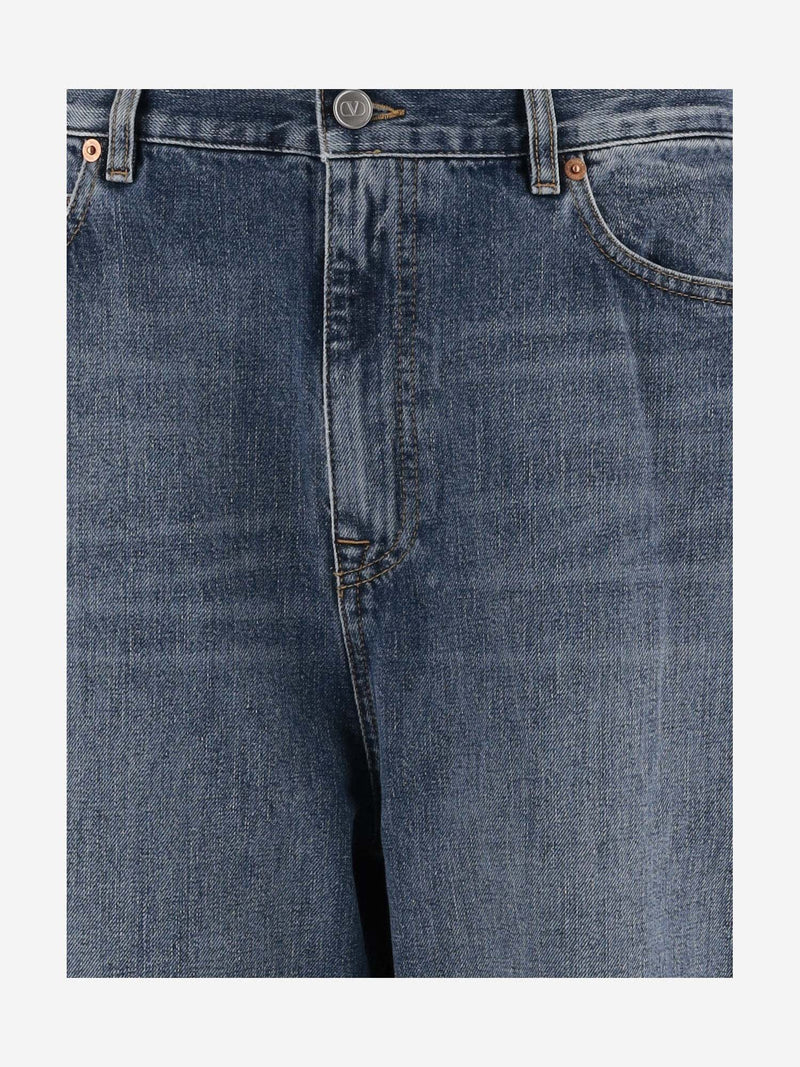 Valentino Cotton Denim Jeans - Women