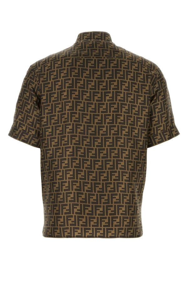 Fendi Printed Satin Shirt - Men