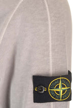 Stone Island Grey Sweatshirt With Mock Neck - Men