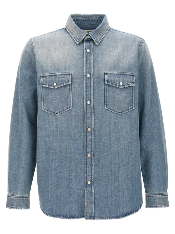 Saint Laurent Denim Shirt - Men