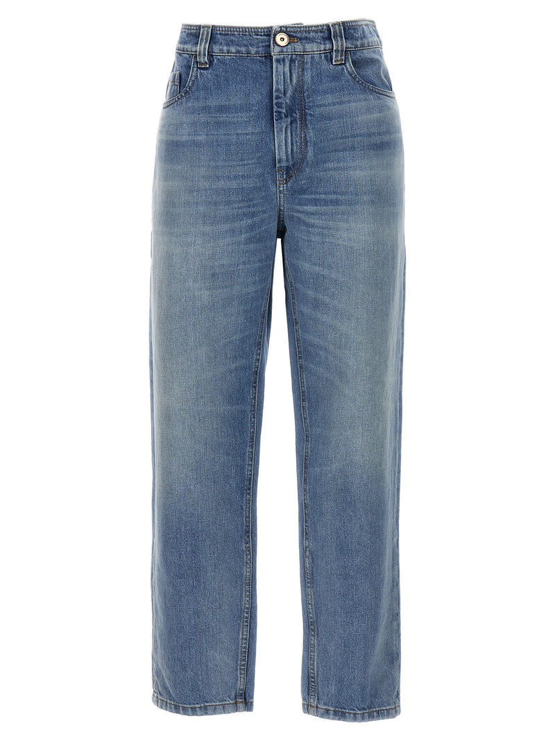 Brunello Cucinelli Straight Leg Jeans - Women